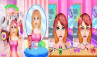 Coiffeur jeux de filles Screen Shot 8