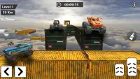 Fearless Army Monster Truck Stunts Offroad Racing Screen Shot 0