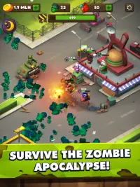 Clicking Dead - Zombie Idle Defense Screen Shot 8