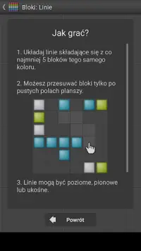 Bloki: Linie - gra logiczna Screen Shot 2