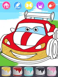 Cars Coloring Books for Kids Screen Shot 1