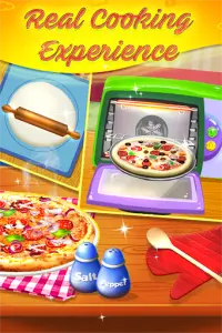 Supreme Pizza Maker - Kids Cooking Game Screen Shot 3