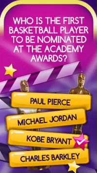 Movie Awards Questions And Answers Screen Shot 2