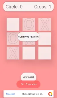 Tic Tac Toe Screen Shot 2