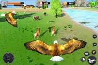 Eagle Simulator: Flying Bird Family Games Screen Shot 8