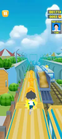 Subway Track Run - Endless Surf Screen Shot 15