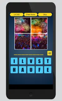 4 Pics 1 Word - Word Guessing Game Screen Shot 11