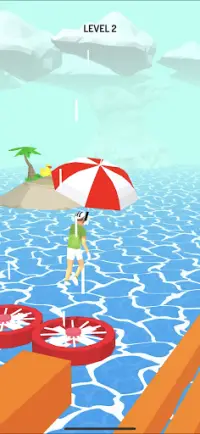 Umbrella Race 3D Screen Shot 1