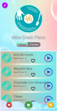 Mikecrack Piano Game Screen Shot 1