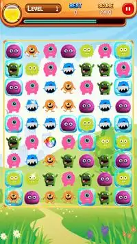 Monster Match: Monsters Cute Blast Match 2018 Screen Shot 6