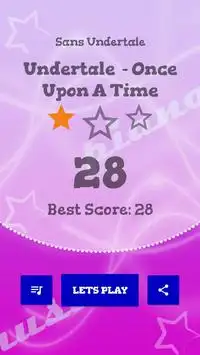 Sans Undertales : Piano Tiles Screen Shot 4