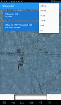 C Magic Ball Screen Shot 10