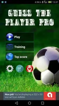Fußball Spieler Quiz PRO 2017 Screen Shot 0