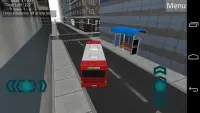 cidade de ônibus simulador 3D Screen Shot 1