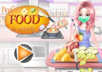 Cut Perfect Food Slices & Cook - The Cooking Game Screen Shot 0