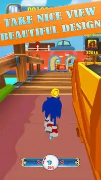 Sonic Subway Speed Fever: Rush, Dash, Jump, Run 3D Screen Shot 6