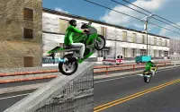 Azadi Bike Rider - Best One Wheeling 3D Game Screen Shot 2