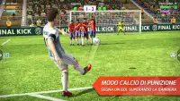 Final Kick 2018: Calcio online Screen Shot 1