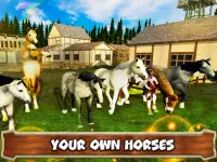 Wild Horse Clan: Animal Simulator - groom a herd! Screen Shot 8