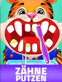 Zoo Dentist - Kinder-Arztspiel Screen Shot 2