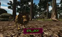 Caçador africano do leão 3D Screen Shot 0
