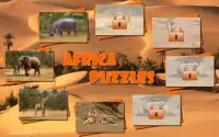 Africa Puzzles for kids (Lite) Screen Shot 0