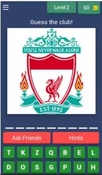 English Football Logos Quiz Screen Shot 1