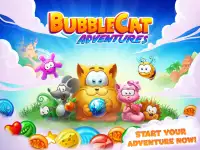 Bubble Cat Adventures: shoot and pop the bubbles! Screen Shot 0