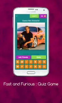 Fast and Furious : Quiz Game Screen Shot 5