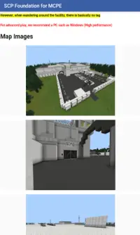 SCP Foundation Universe for Minecraft PE Screen Shot 2