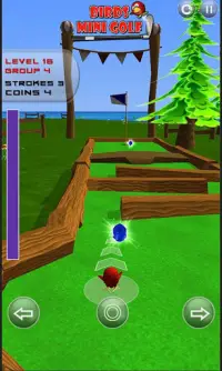 Pássaro Mini Golf - Fun Freestyle Screen Shot 4