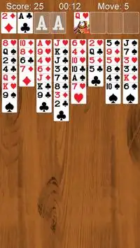 FreeCell Solitaire Screen Shot 1