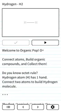 Organic Pop - Chemistry Game Screen Shot 3
