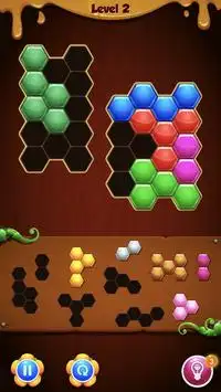 Amazing Hexa Block - Solve the puzzle Screen Shot 0