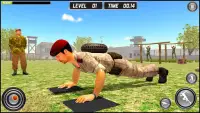 Pasukan khusus Military training obstacle games Screen Shot 0
