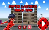 Super Ladybug Ninja Run 🐞🐞 Screen Shot 1