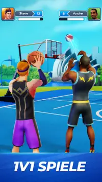 Basket Clash Basketball Spiele Screen Shot 1