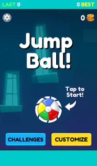 Lompat Bola: Permainan Menyenangkan Screen Shot 0