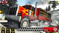 Cargo Truck Transporte Simulador de conducción Screen Shot 10