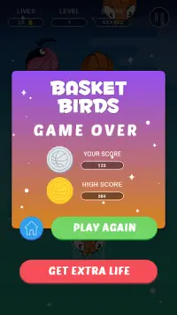 Basket Birds Screen Shot 5