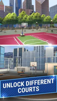 Basketbal 1v1: Sport Spel Screen Shot 6