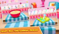 DIY Rainbow Cupcake Maker - Kids Cooking Game Screen Shot 4