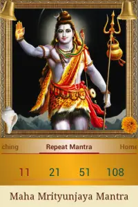 Maha Mrityunjaya Mantra Screen Shot 3