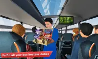 Waitress Coach Bus Simulator Screen Shot 3