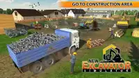 Escavadeira Simulator 3D -Construction & Cargo Sim Screen Shot 3