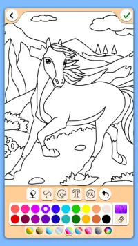 Coloring for girls and women Screen Shot 1