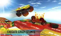 Impossible Tracks Sky Racing: Monster Truck Race Screen Shot 2
