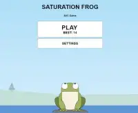 Saturation Frog | Kurbağa Oyunu Screen Shot 2