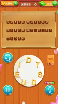 Candy Cross Word Screen Shot 5