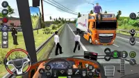 simulateur de course de bus de passagers 2020 Screen Shot 1